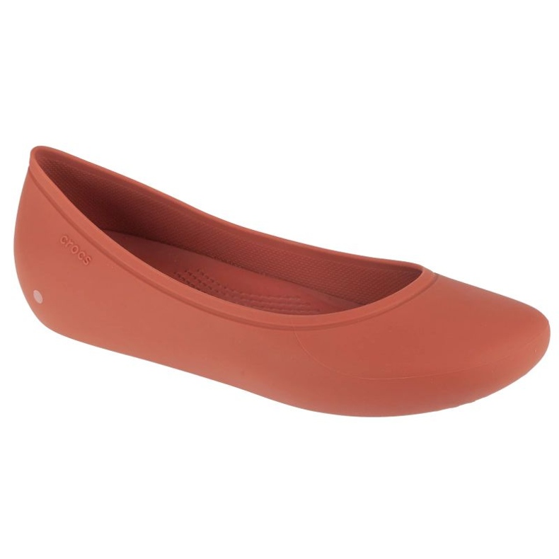 Scarpe Crocs Brooklyn Flat 209384-2DT rosso 1