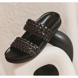 Marco Shoes Infradito Scanno nero 1