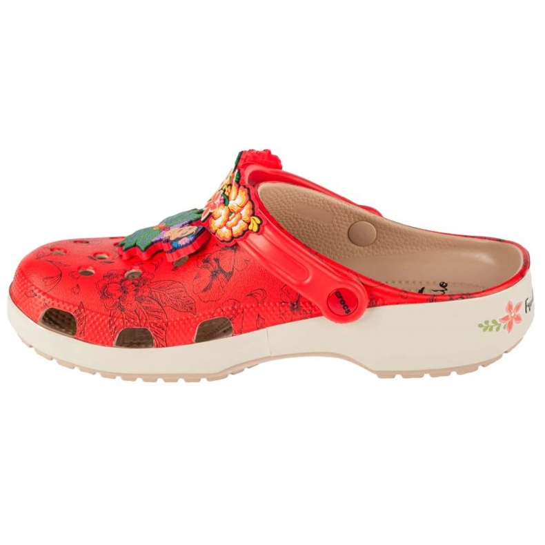 Crocs Zoccoli classici Frida Kahlo Classic Clog 209450-2Y2 rosso 1