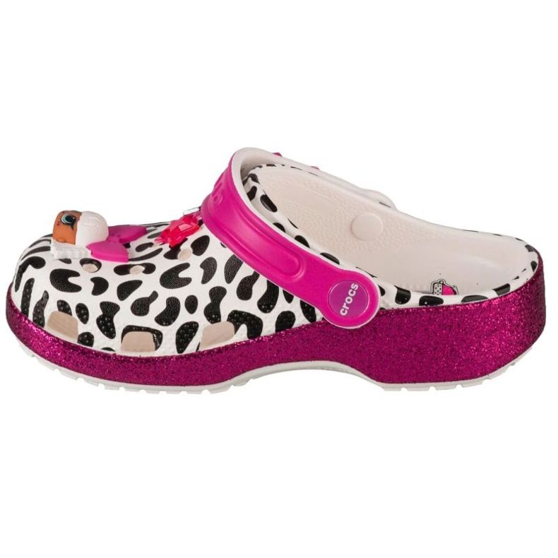 Zoccoli classici per ragazze Crocs Lol Surprise Diva 209465-100 bianco 1