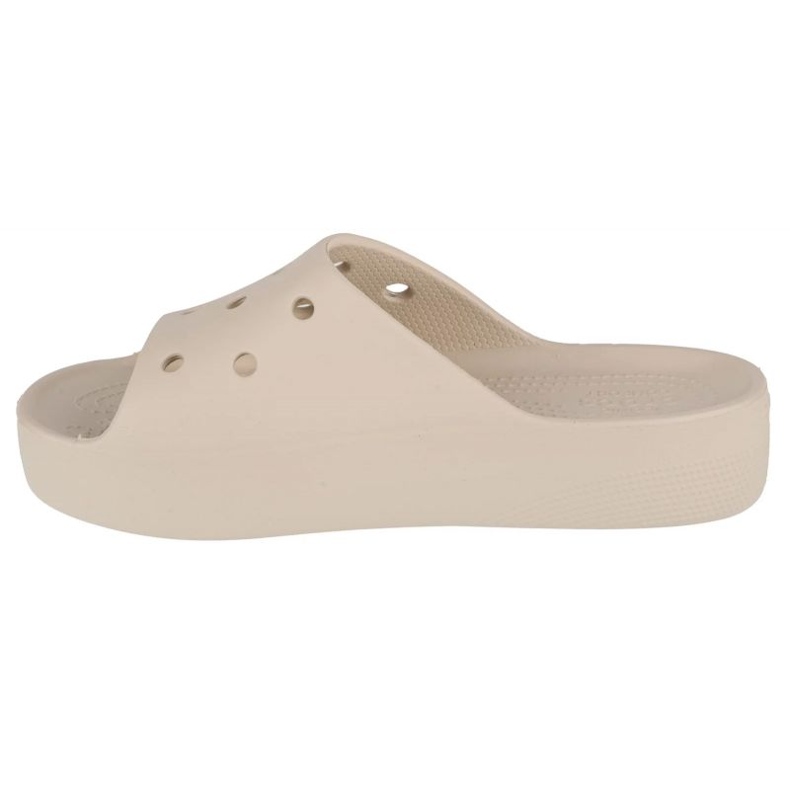 Infradito Crocs Classic Platform Slide 208180-2Y2 beige 1