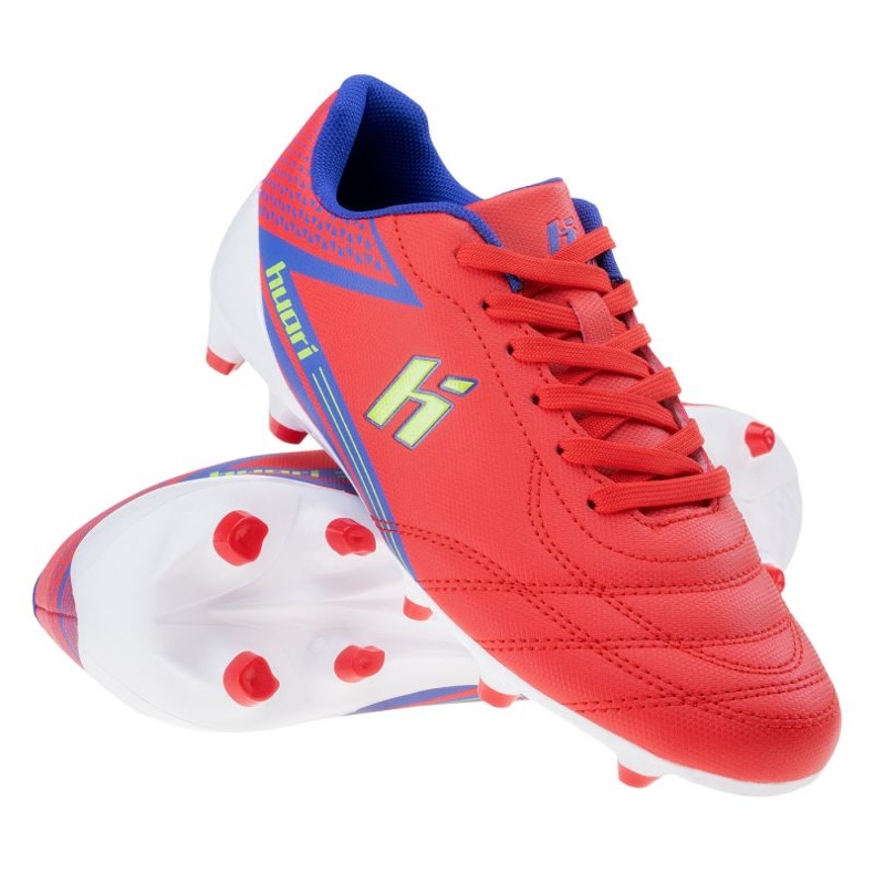 Scarpe da calcio Huari Octubri Teen Jr 92800402376 rosso 1