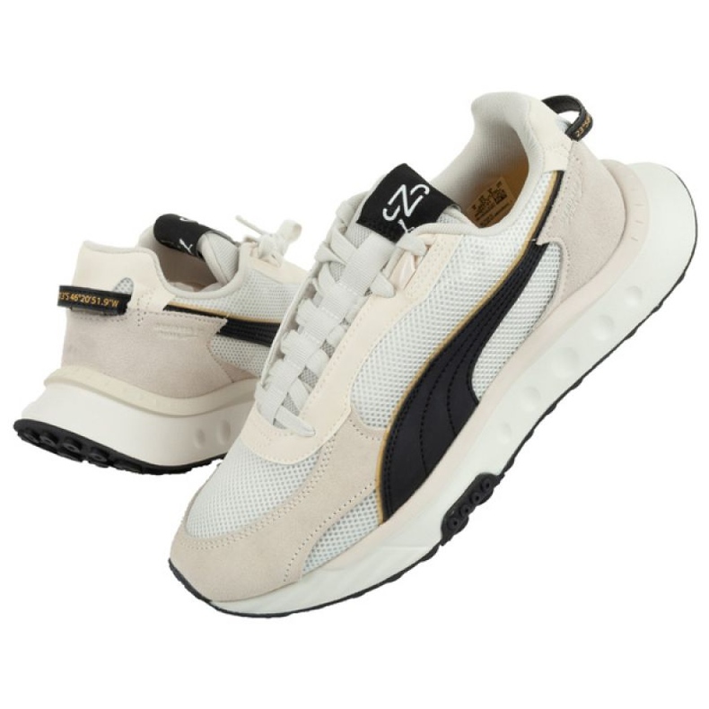 Scarpe sportive Puma Wild Rider 385047 01 beige 4