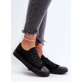 Sneakers Basse Classiche da Donna Nere Caelira nero 2