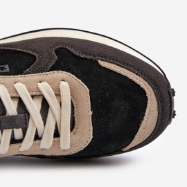 Scarpe da ginnastica da uomo Memory Foam System Big Star NN174357 Nere nero 2