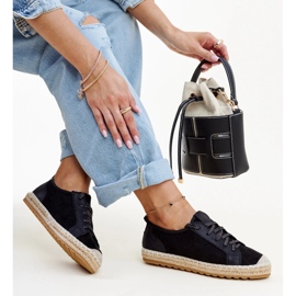 Espadrillas sportive Naila nere nero 1