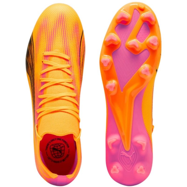 Scarpe da calcio Puma Ultra Match FG/AG 107754 03 arancia 2