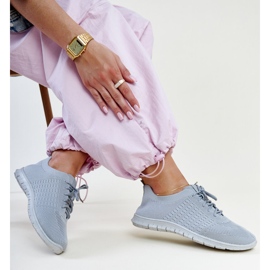 Sneaker Mairago in tessuto grigio 1