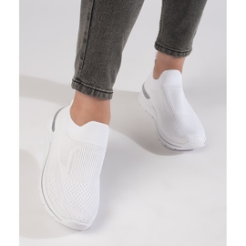 Scarpe fitness da donna bianche bianca 2