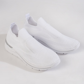 Scarpe fitness da donna bianche bianca 1