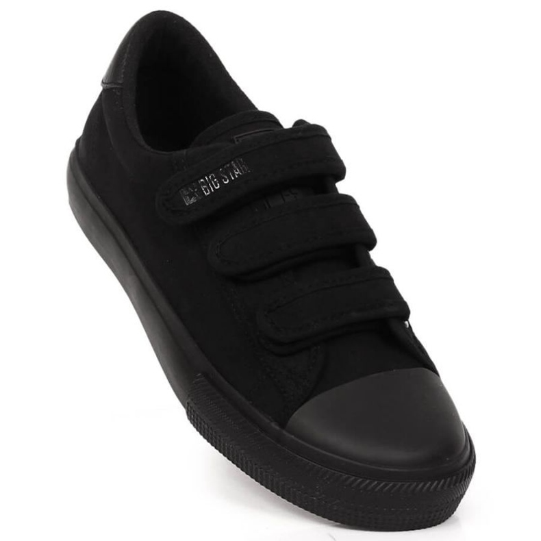 Sneakers Big Star INT1842D con velcro, nere nero 3