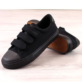 Sneakers Big Star INT1842D con velcro, nere nero 2
