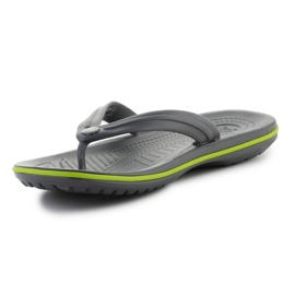 Flip-flops da donna Crocs Crocband Flip 11033-0A1 Grigio 3