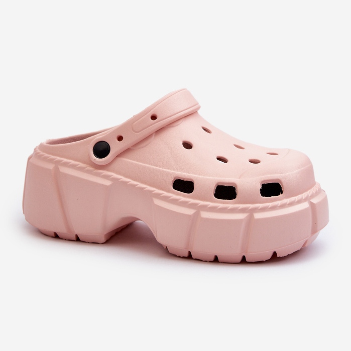 Infradito da donna in schiuma con suola massiccia, Witima rosa 1