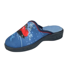 Scarpe da bambino colorate Befado 707Y419 blu 1