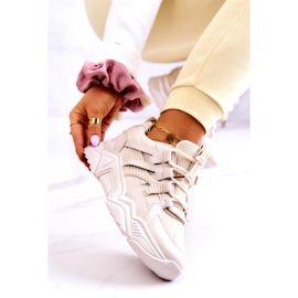 News Scarpe sportive da donna Sneakers Beige 3