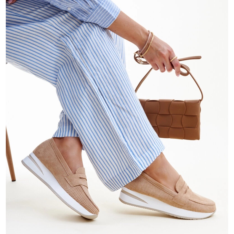 Scarpe Muna traforate marroni marrone 1