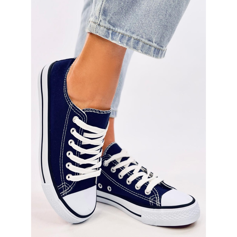 Sneaker classiche da donna Basic D.BLUE 1