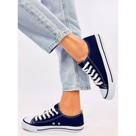 Sneaker classiche da donna Basic D.BLUE 2