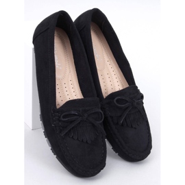 Mouton Mocassini in camoscio nero 1