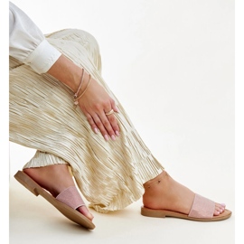 Infradito Anilsa rosa lucido 1