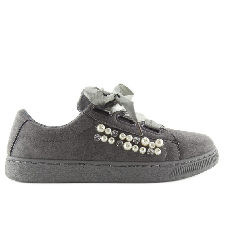 Sneakers Grigie Con Perle H99-11 Grigie grigio 1