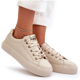 Sneakers da Donna Big Star NN274210 Beige 8