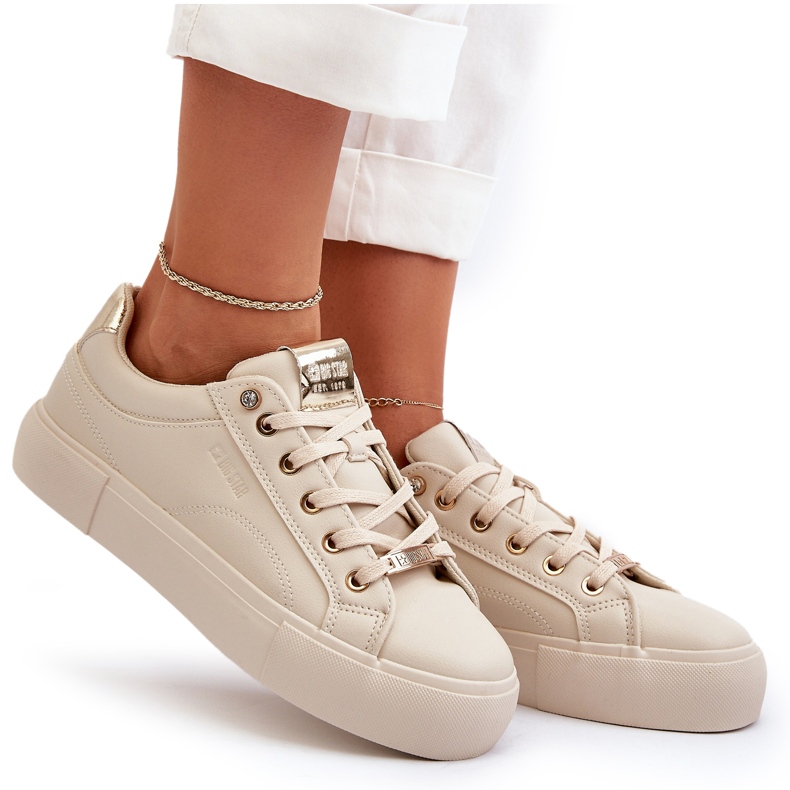 Sneakers da Donna Big Star NN274210 Beige 8