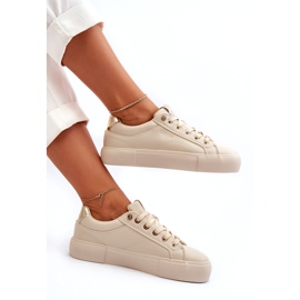 Sneakers da Donna Big Star NN274210 Beige 7