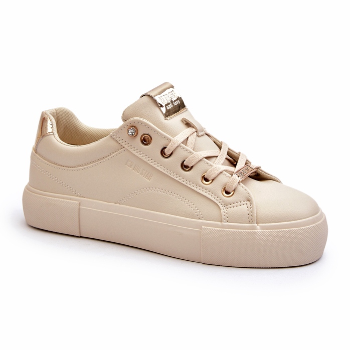 Sneakers da Donna Big Star NN274210 Beige 2