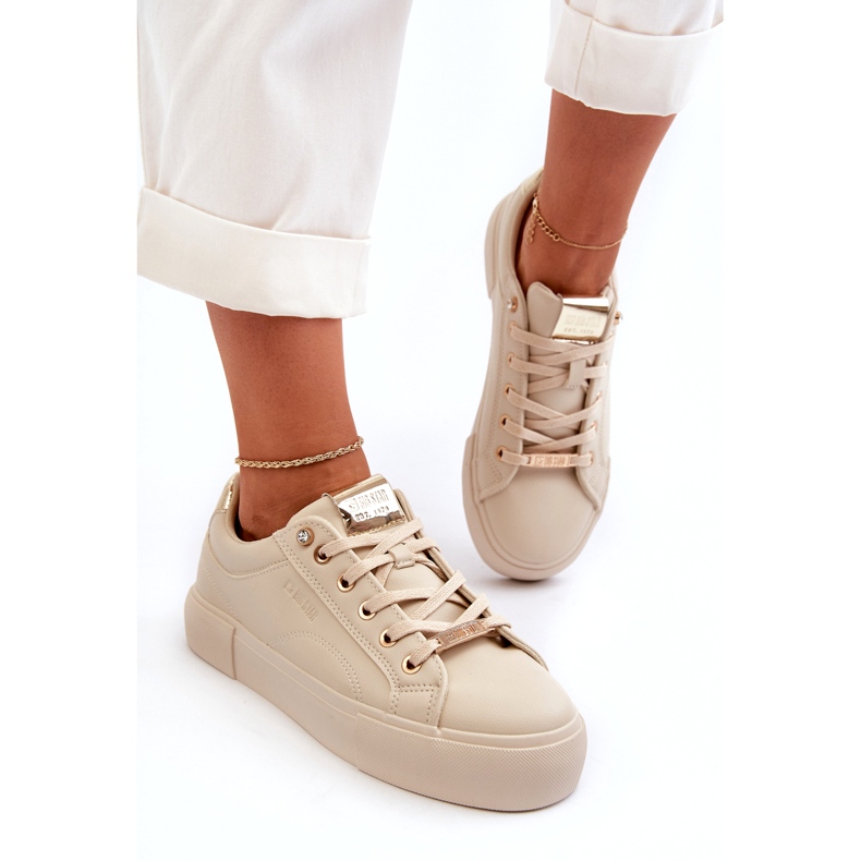 Sneakers da Donna Big Star NN274210 Beige 3