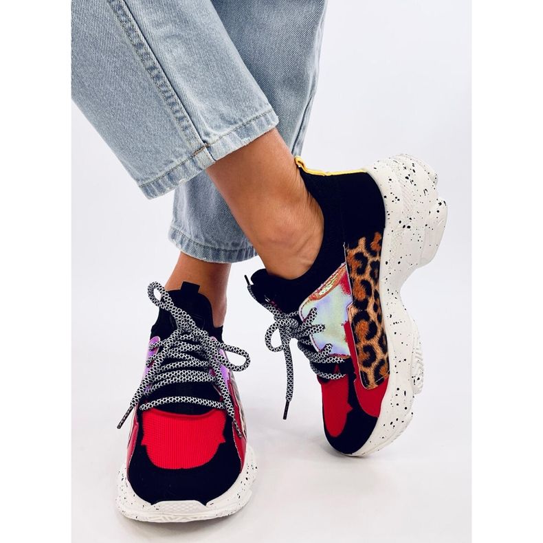 Agnes Red scarpe da ginnastica multicolore 1