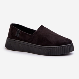Big Star Scarpe da ginnastica con plateau da donna NN276010 Memory Foam System Nere nero 1