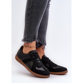 Sneakers Basse da Donna Treccia Nera nero 2