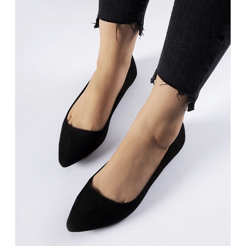 Ballerine nere a punta Riv nero 1