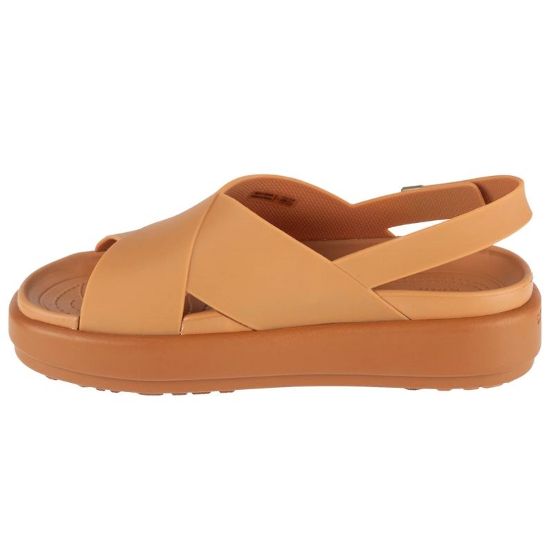 Sandali Crocs Brooklyn Luxe Strap W 209407-2U3 marrone 1