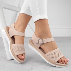 Sandali traforati rosa da donna Sergio Leone SK082H 2