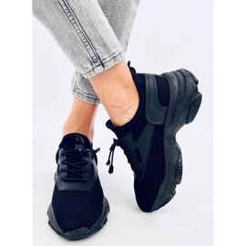 Sneakers Gymo All Black nero 2