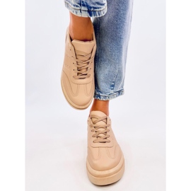 Scarpe da ginnastica casual Rune Khaki beige 1