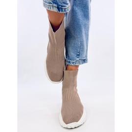 Stivaletti a calzino di Gina Khaki beige 1