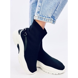 Gina Black Stivaletti a calzino nero 2
