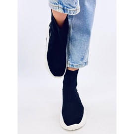 Gina Black Stivaletti a calzino nero 1