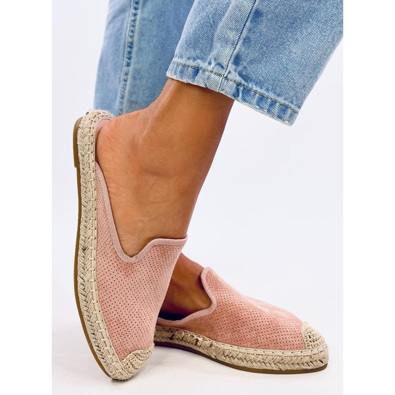 Ciabatte espadrillas da donna Carmen Pink rosa 2