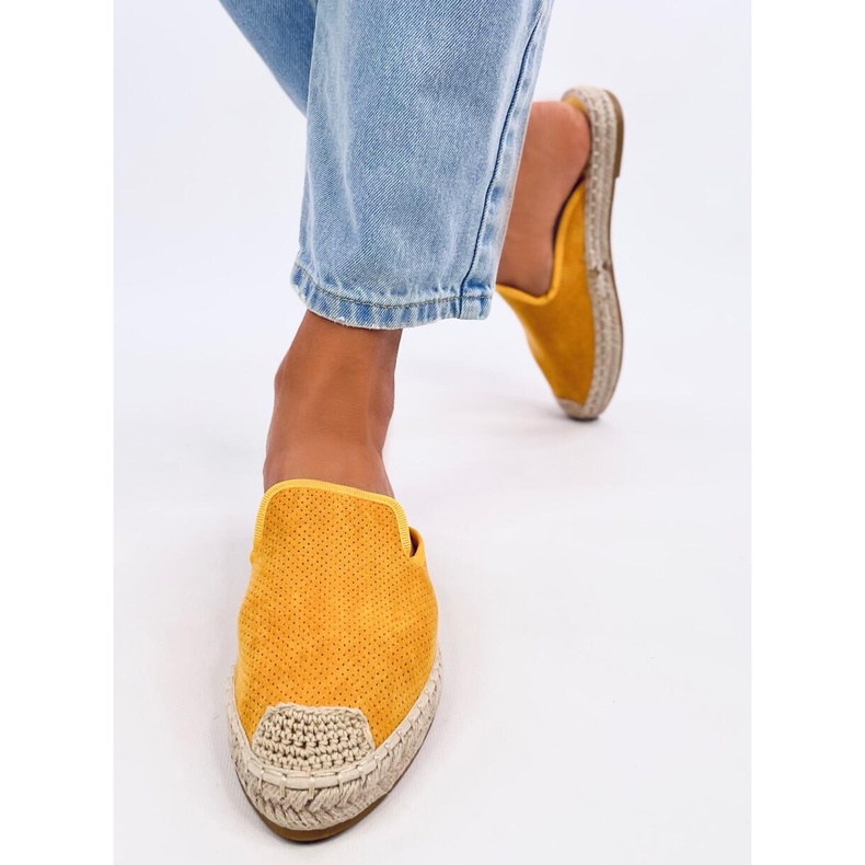 Ciabatte da donna Carmen Yellow espadrillas giallo 1