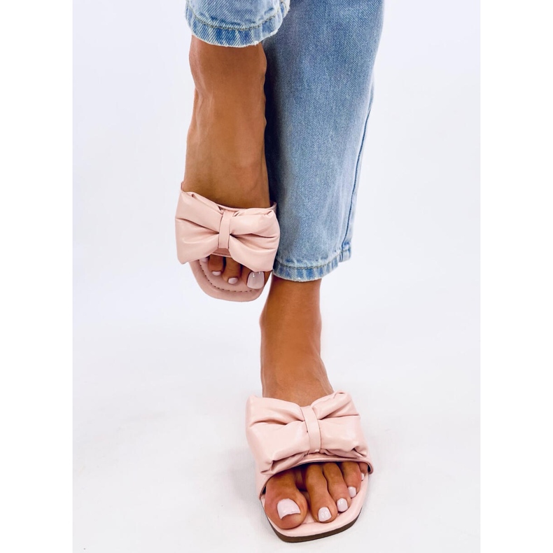 Ciabatte Mili Pink con fiocco rosa 1