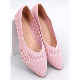 Ballerine mandorla traforate Sotty Pink rosa 1