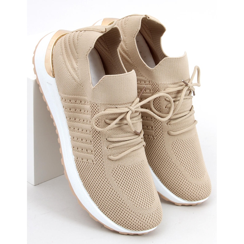 Sneaker a calzino Lars D.BEIGE 2