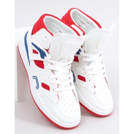 Sneakers alte Pall White Red bianco 1