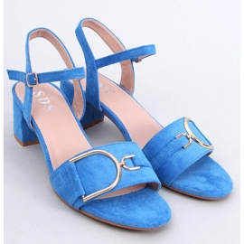 Sandali bassi con tacco Parisy Blue 1