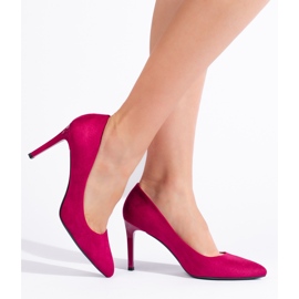 Sergio Leone Classiche décolleté da donna fucsia rosa 1